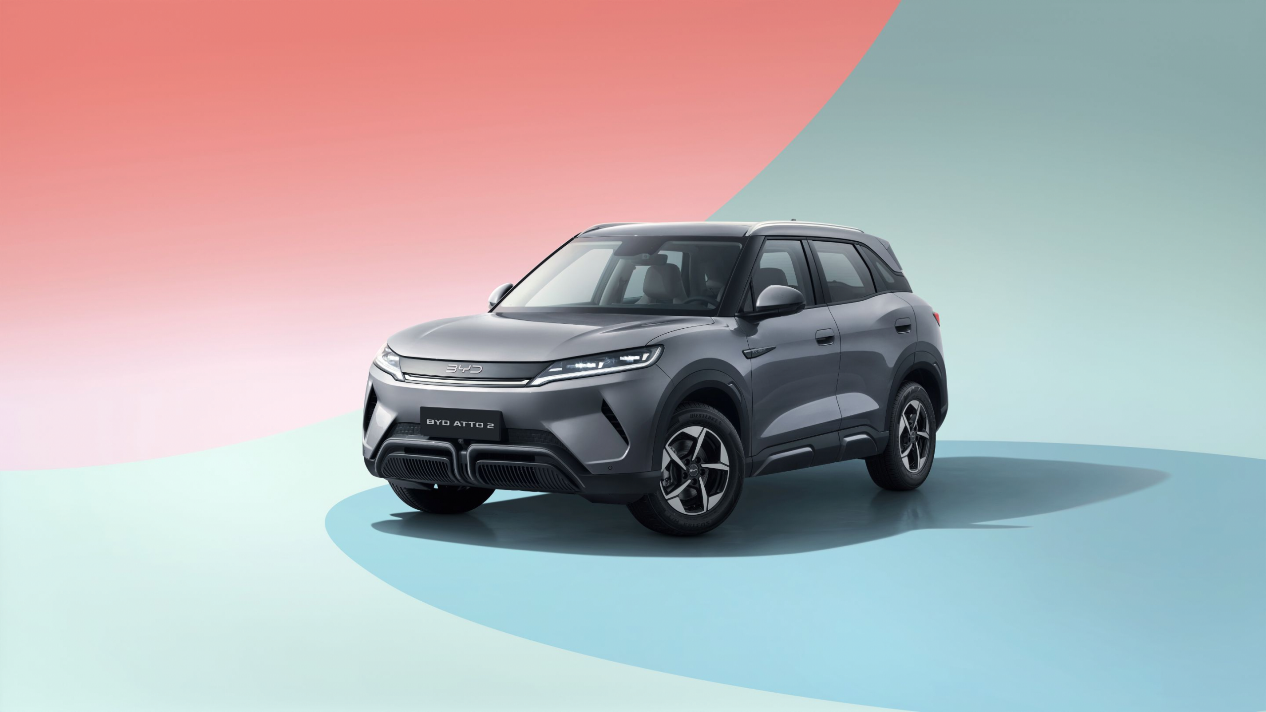 BYD Atto 2 màu xám Harbour Grey