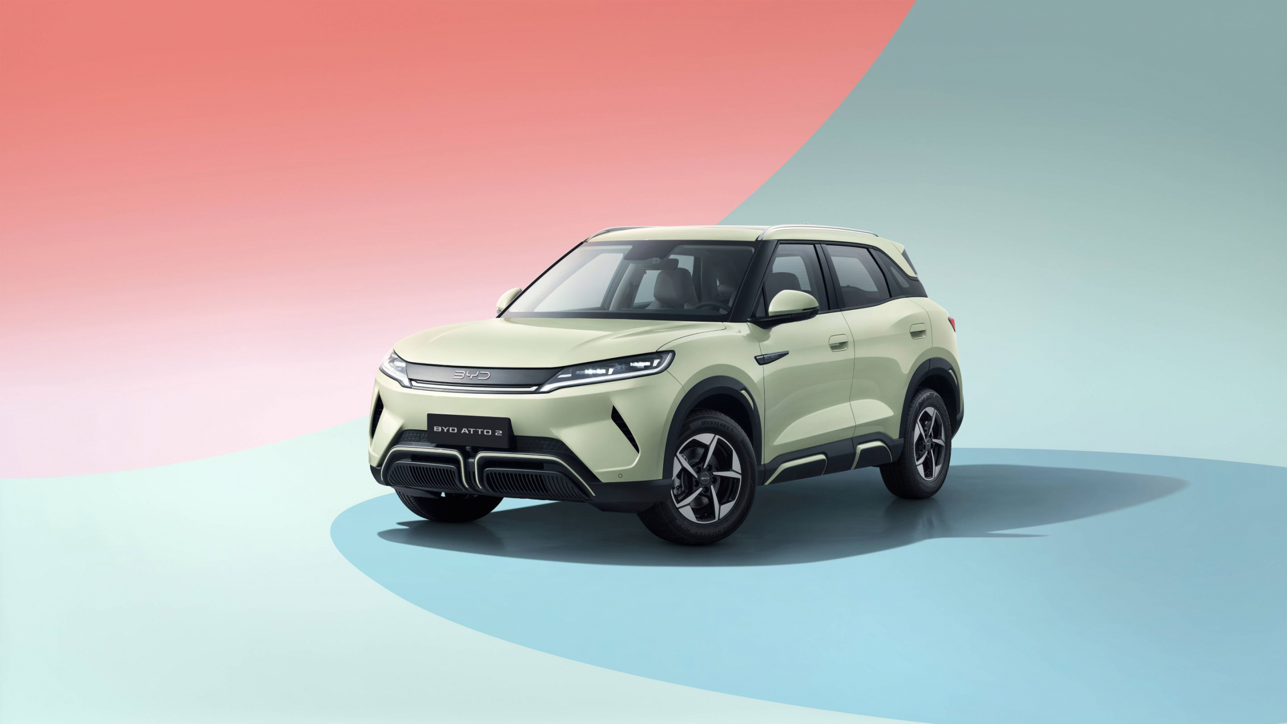 BYD Atto 2 màu xanh rêu Hiking Green