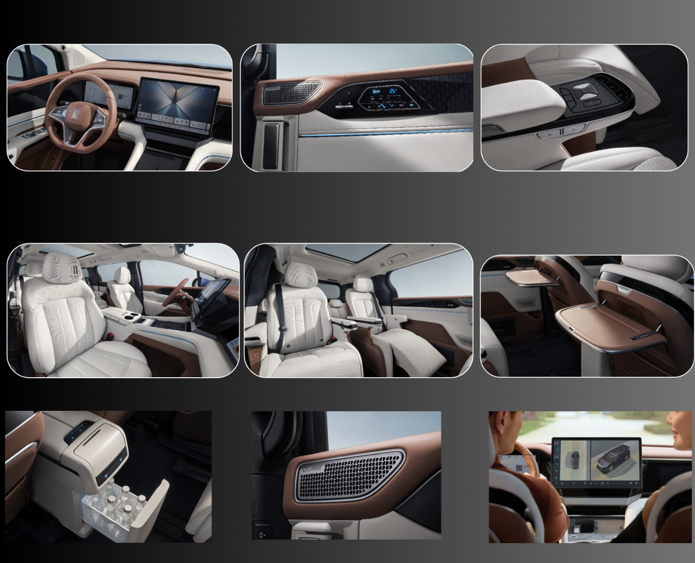 BYD M9 2025- Tiện nghi nội thất hạng sang trên dinh thự di động