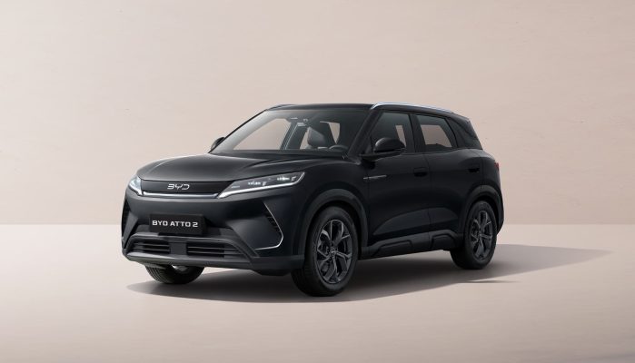 byd atto 2 màu đen