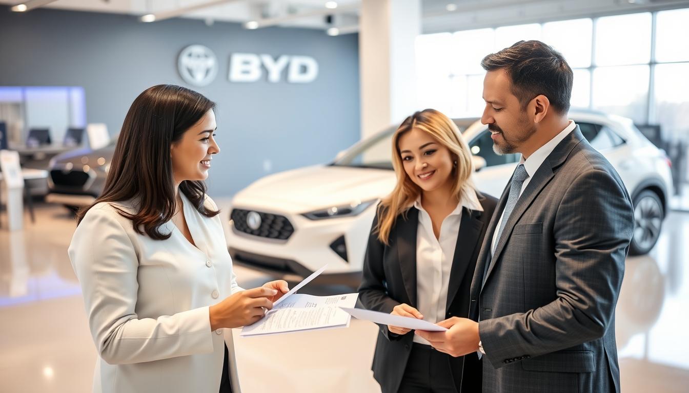 BYD M9 2025 - Tư vấn tài chính và trả góp tại showroom BYD