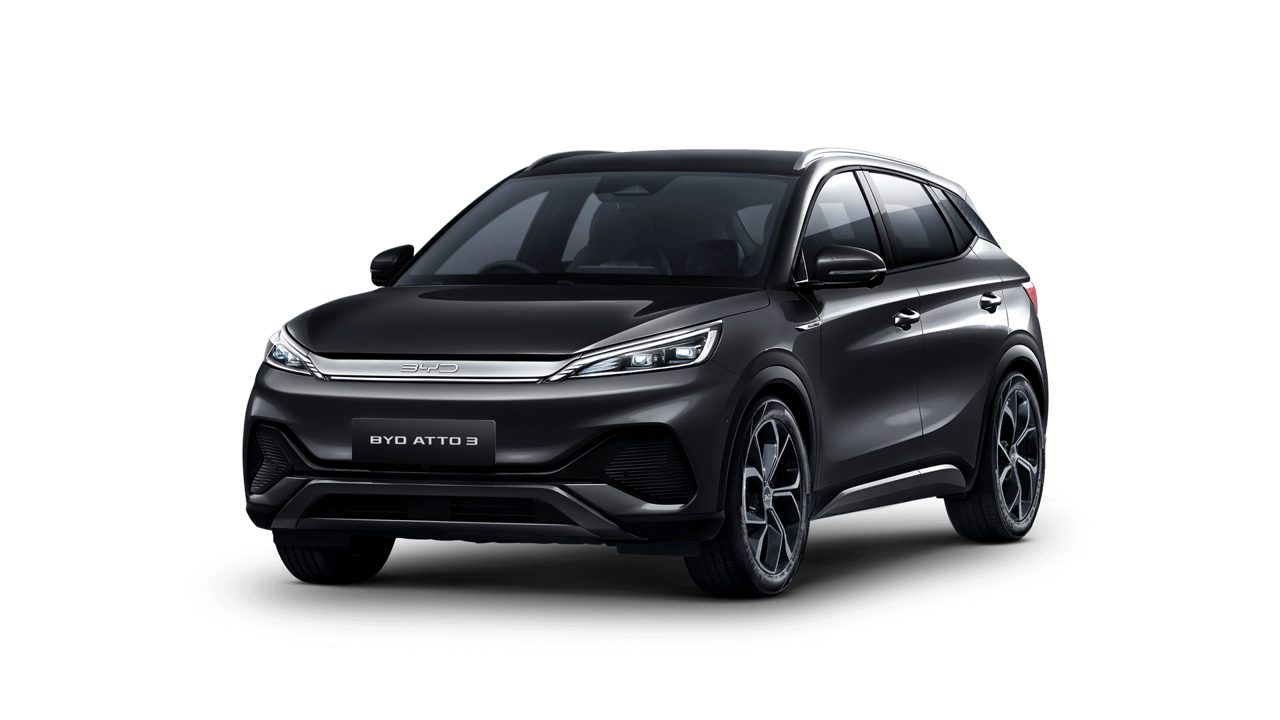BYD Atto 3 với hệ thống an toàn nhiều túi khí