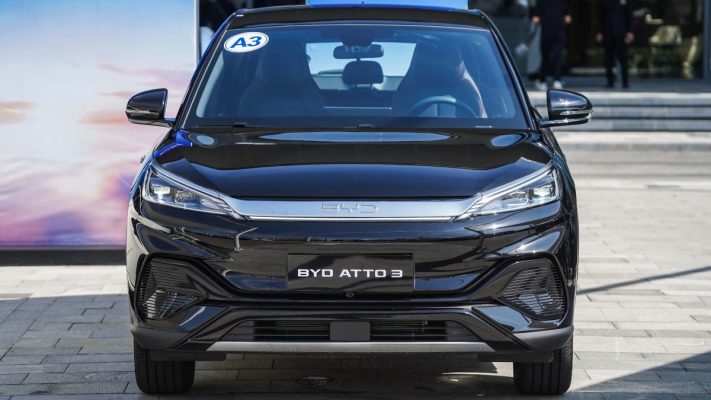 Đầu xe BYD Atto 3 trên nền tảng e-Platform 3.0