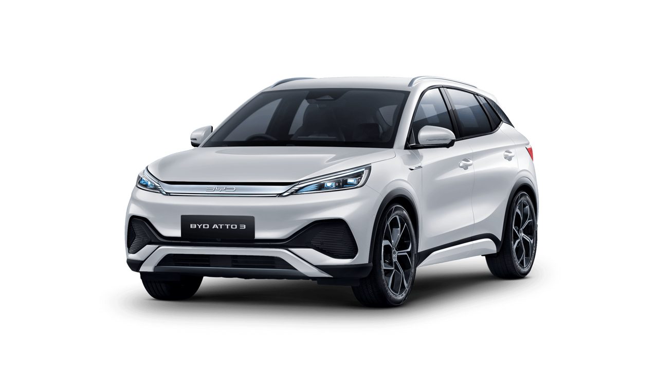 BYD Atto 3 màu trắng - crossover điện cỡ B tại Việt Nam