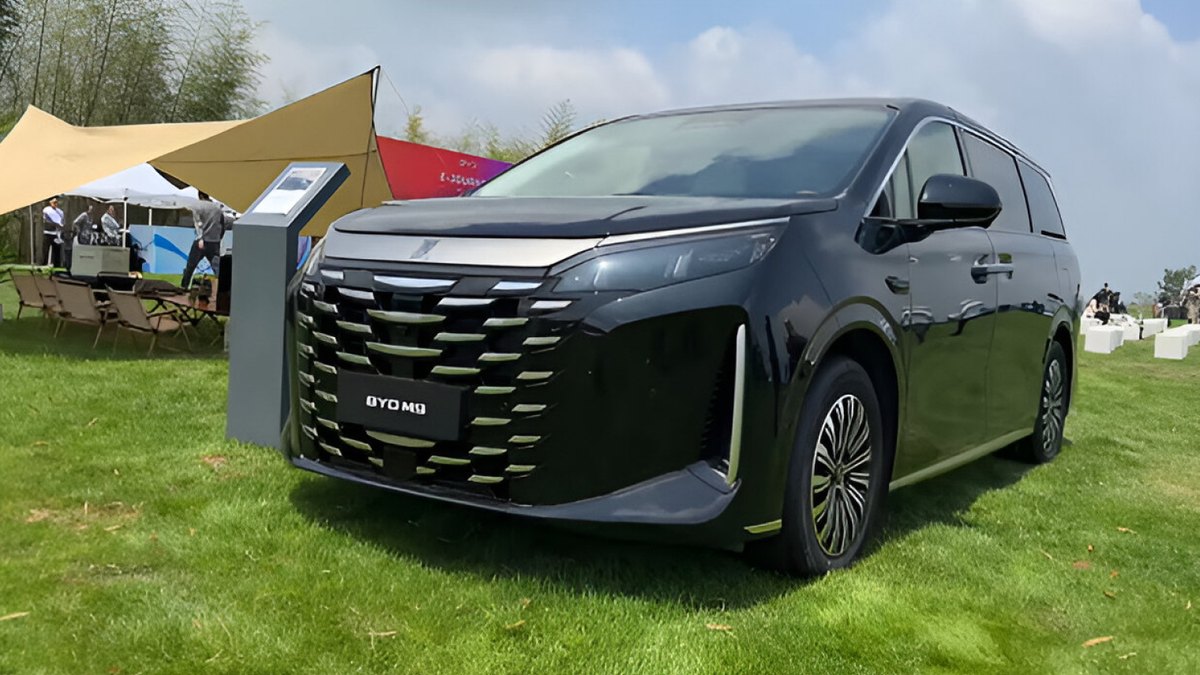 BYD M9 ngoại thất MPV 7 chỗ hạng thương gia
