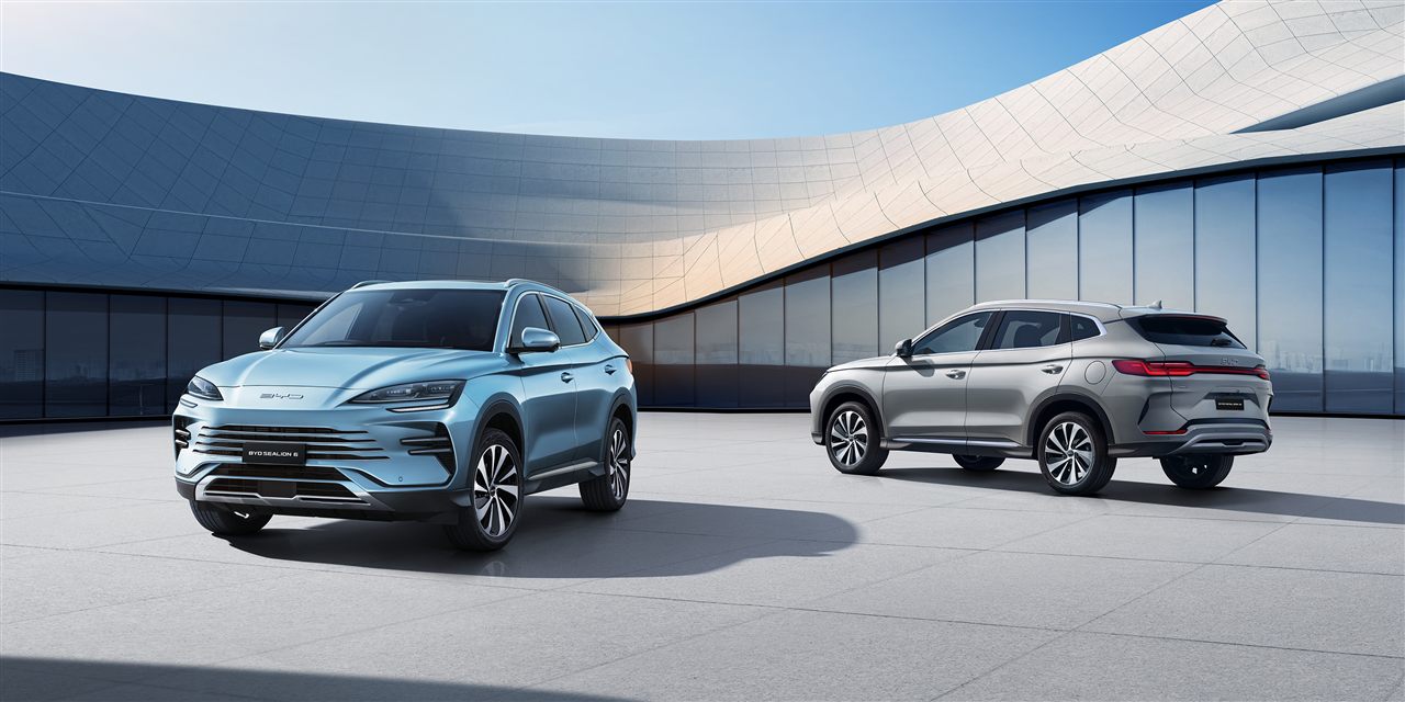 BYD Sealion 6 thiết kế ngoại thất hiện tại trước khi nâng cấp MY26
