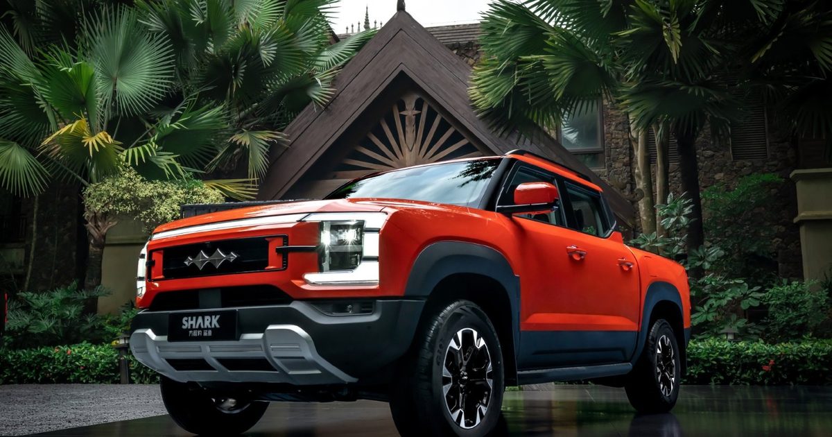 BYD Shark bán tải hybrid cắm sạc sắp mở bán tại Trung Quốc 2026