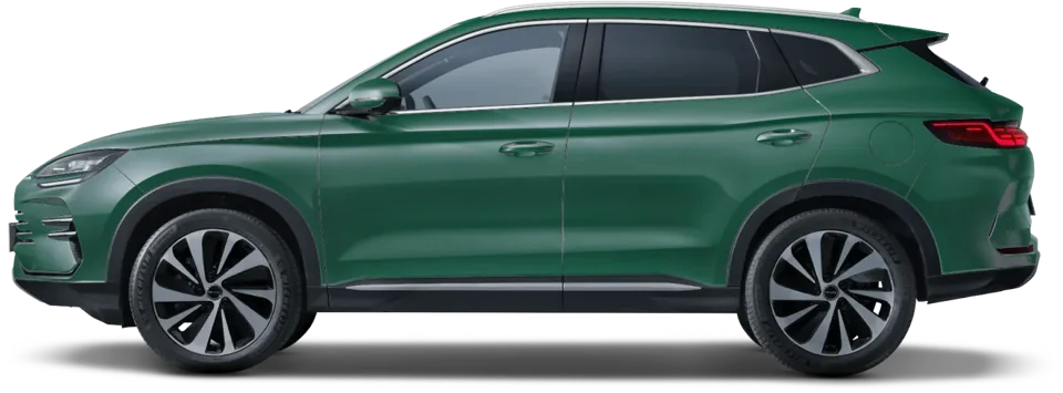 BYD Sealion 6 mô phỏng đổi màu Xanh Lục Bảo